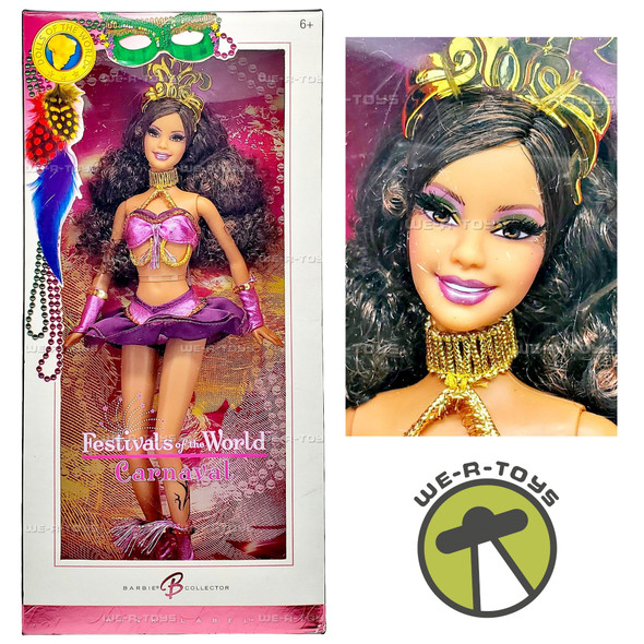Festivals Of The World Carnaval Barbie Doll 2005 Mattel J0927