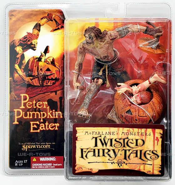 McFarlane's Monsters Twisted Fairy Tales Peter Pumpkin Eater Collectible Figure