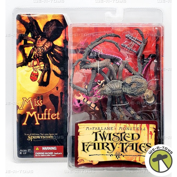 McFarlane's Monsters Twisted Fairy Tales Miss Muffet Collectible Figure 2005