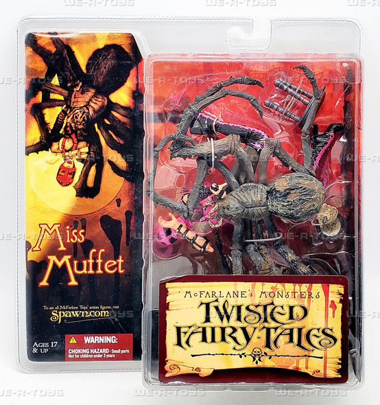 McFarlane's Monsters Twisted Fairy Tales Miss Muffet Collectible Figure 2005