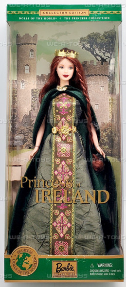 Princess of Ireland Dolls of the World Barbie Doll 2001 Mattel 53367