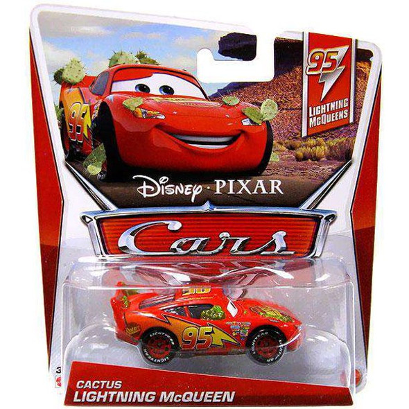 Disney Pixar CARS Determined Lighting McQueen Piston Cup Diecast ...