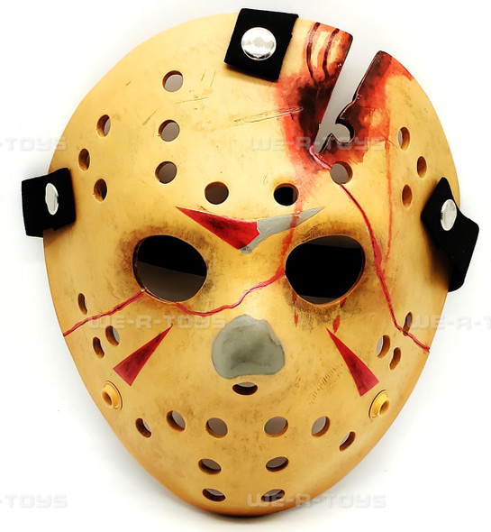 Friday the 13th Part 4 The Final Chapter Replica Jason Mask NECA OAK USED