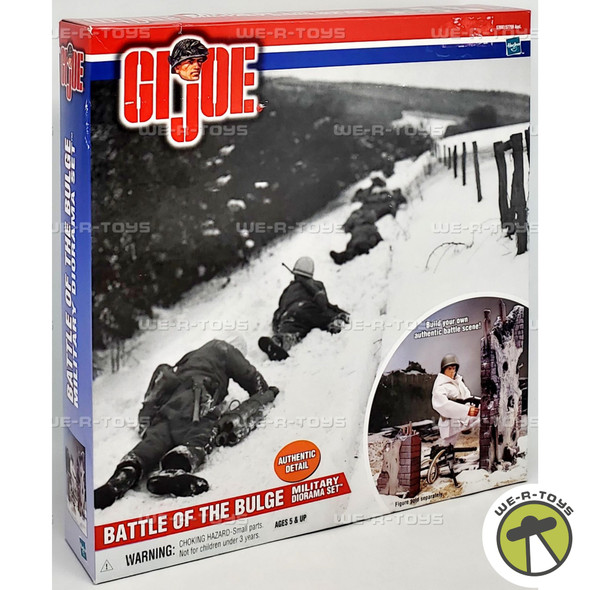 GI Joe Battle of the Bulge Military Diorama Set 2000 Hasbro #57697 NEW