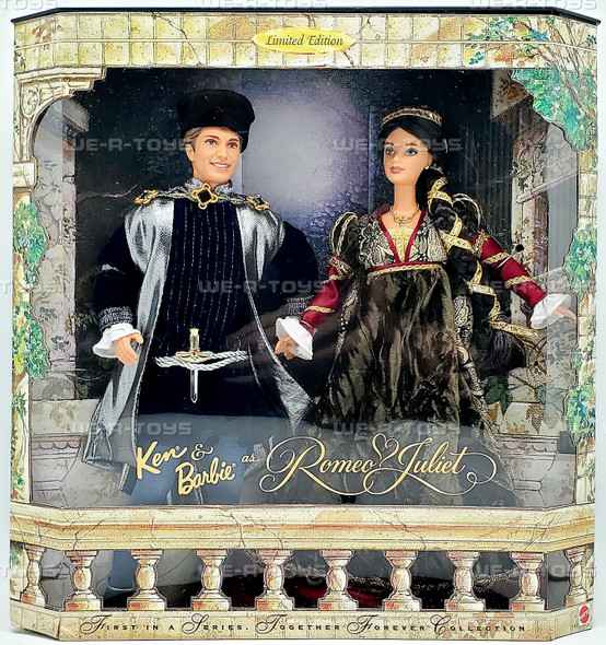 Barbie & Ken as Romeo & Juliet Dolls Together Forever 1997 Mattel 19364