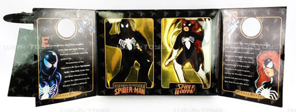Marvel Comics Spider-Man & Spider-Woman Figures Toy Biz 1998 #47747 NEW