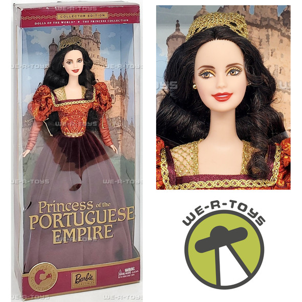 Dolls of the World Princess of the Portuguese Empire Barbie Doll Mattel #56217