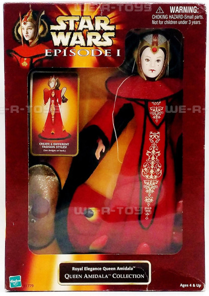 Star Wars Royal Elegance Queen Amidala Star Wars Episode 1 Doll 1998 Hasbro #61779 