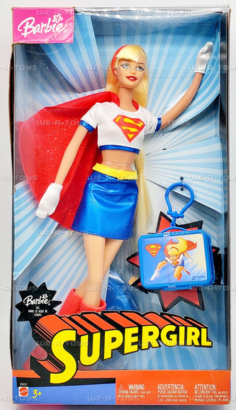 Barbie as Supergirl Doll 2003 Mattel B5837