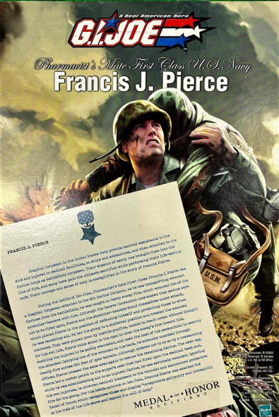 G.I. Joe Medal of Honor Recipient Francis J. Pierce 12" Action Figure Hasbro 2003