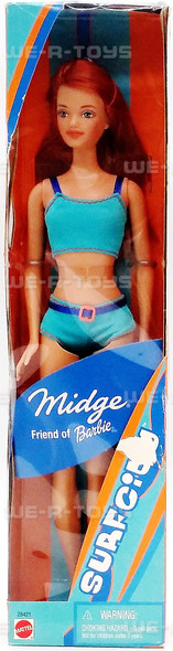 Surf City Midge Friend of Barbie Doll 2000 Mattel 28421