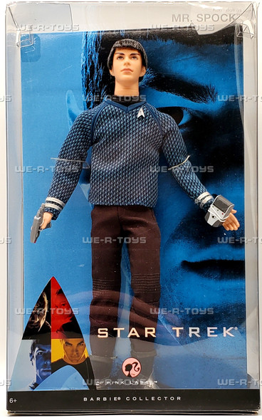 Ken as Mr. Spock of Star Trek Pink Label Barbie Doll 2009 Mattel N5501