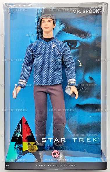 Ken as Mr. Spock of Star Trek Pink Label Barbie Doll 2009 Mattel N5501