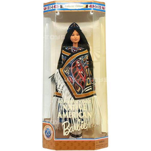 Northwest Coast Native American Dolls of the World Barbie 1999 Mattel 24671