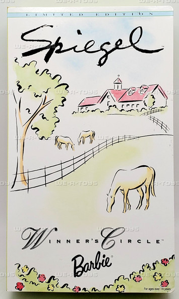 Spiegel Winner's Circle Limited Edition Collector Barbie 1996 Mattel 17441