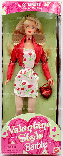 Valentine Style Barbie Doll Target Special Edition 1998 Mattel 20465 NEW