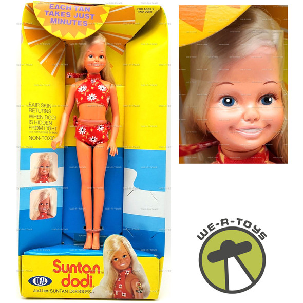 Suntan Dodi and Her Suntan Doodles Doll Ideal 1977
