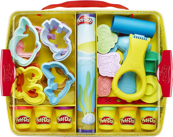 Play-Doh Shape & Learn Discover and Store Explore Animals & Transportation Set