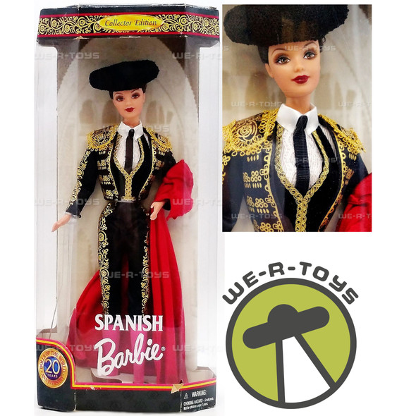 Spanish Barbie Dolls of the World Collector Edition Doll 1999 Mattel 24670