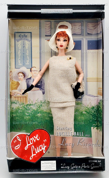 I Love Lucy Episode 147 Lucy Gets a Paris Gown Doll 2002 Mattel B0313