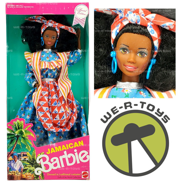 Jamaican Barbie Dolls of the World Special Edition Doll 1991 Mattel 4647