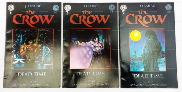 Top Dollar Comics The Crow Dead Time Lot Of 3 Comic Books