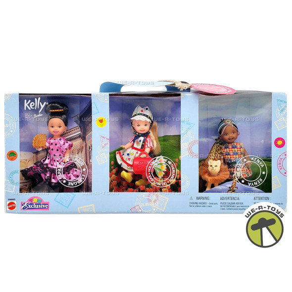 Kelly Friends of the World Barbie Doll Gift Set 2002 Mattel No. 54863