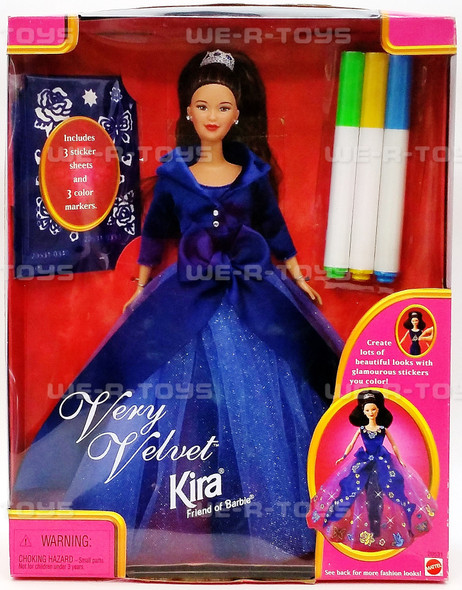 Very Velvet Kira Friend of Barbie Doll 1998 Mattel 20531