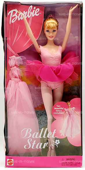 Ballet Star Barbie Doll 2001 Mattel 53930