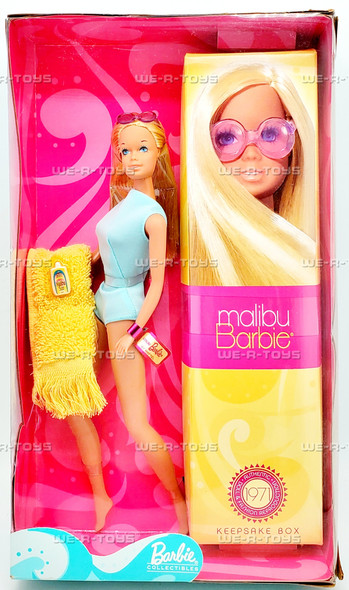 Malibu Barbie 1971 Authentic Doll and Fashion Reproduction 2001 Mattel 56061