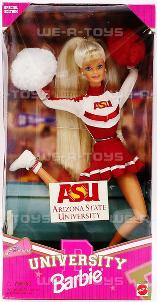 Arizona University Cheerleader Special Edition Barbie Doll 1996 Mattel 19162