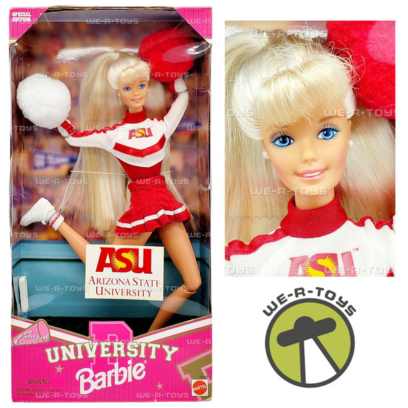 Arizona University Cheerleader Special Edition Barbie Doll 1996 Mattel 19162
