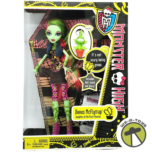 Monster High Venus McFlytrap Daughter of the Plant Monster Doll Mattel X3651