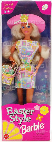 Easter Style Special Edition Barbie Doll 1997 Mattel 17651
