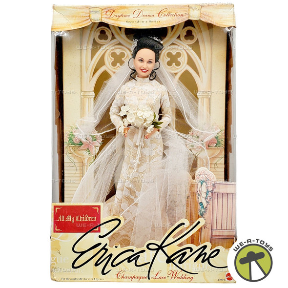 Erica Kane All My Children Champagne Lace Wedding Doll 1999 Mattel 23004
