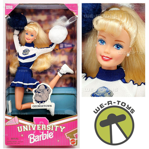 Georgetown University Cheerleader Special Edition Barbie Doll 1996 Mattel 17749