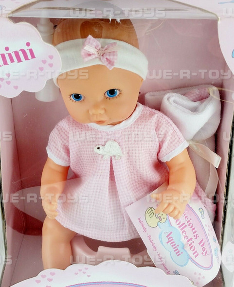 Gotz Aquini Vinyl Baby Doll 13" Precious Day Collection NEW (2)