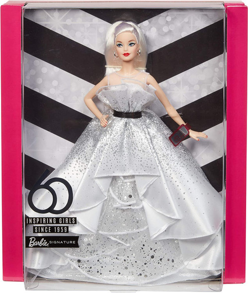 Barbie Signature 60th Anniversary Doll 2018 Mattel FXD88