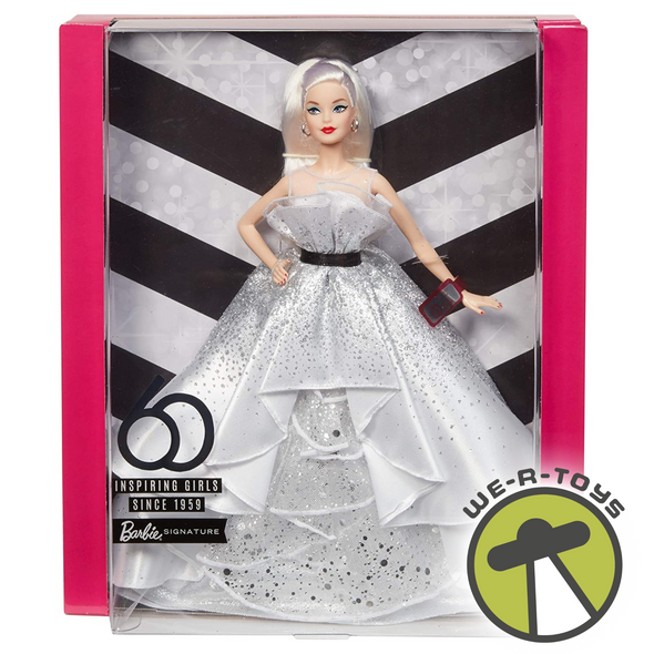 Barbie Signature 60th Anniversary Doll 2018 Mattel FXD88