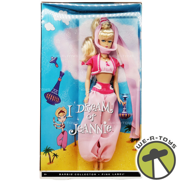 I Dream of Jeannie Doll Barbie Collector Pink Label 2010 Mattel V0440 I Dream of Jeannie Doll Barbie Collector Pink Label 2010 Mattel V0440