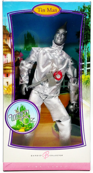 Barbie Collector The Wizard of Oz Tin Man Doll Pink Label 2013