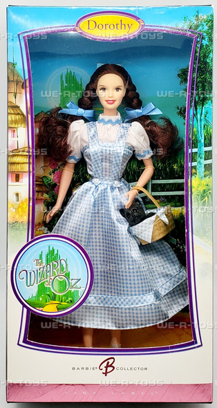 The Wizard of Oz Pink Label Dorothy Barbie Doll 2006 Mattel K8682