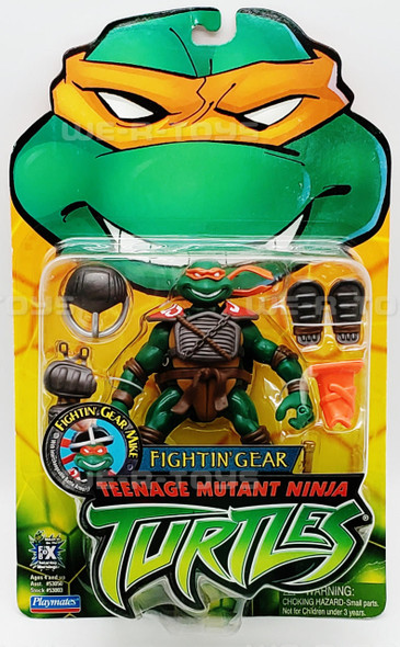  Teenage Mutant Ninja Turtles Fightin' Gear Mike Action Figures 2003 #53003 NEW 