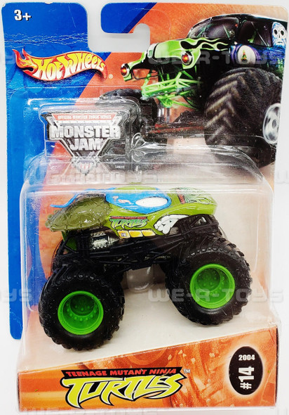 Hot Wheels TMNT Monster Jam Series Michelangelo Monster Truck