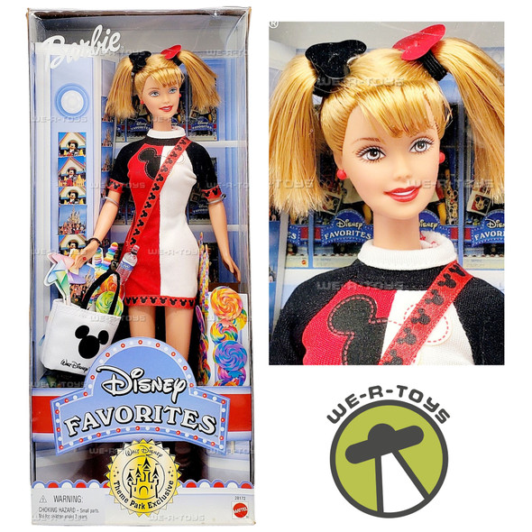 Disney Favorites Walt Disney Theme Park Exclusive Barbie Doll 2000 Mattel 28172