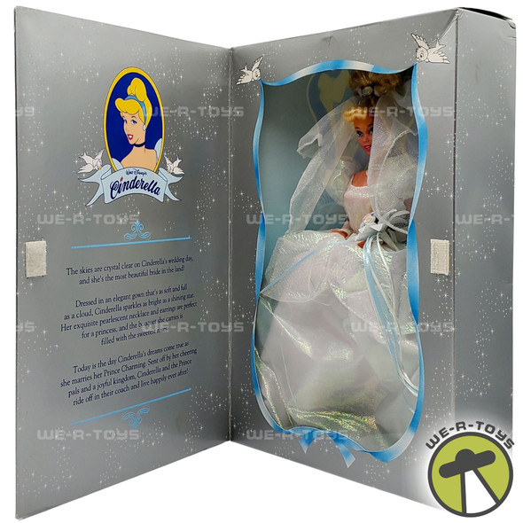 Disney's Wedding Cinderella 45th Anniversary Doll 1995 Mattel 14232
