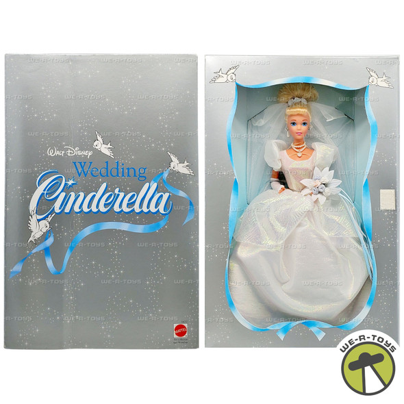 Disney's Wedding Cinderella 45th Anniversary Doll 1995 Mattel 14232