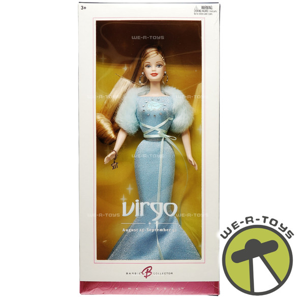 Zodiac Virgo Barbie Pink Label Doll 2004 Mattel No. C3823