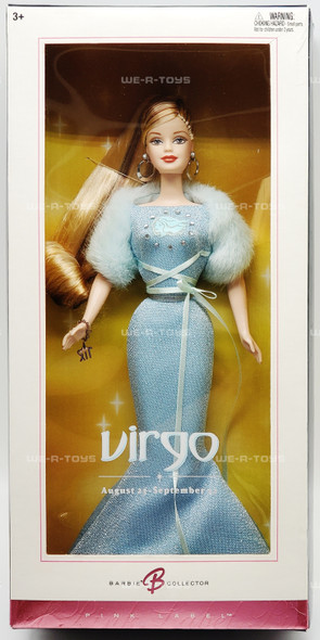 Zodiac Virgo Barbie Pink Label Doll 2004 Mattel No. C3823