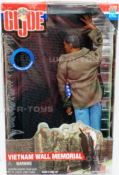 GI Joe Vietnam War Memorial Action Figure Hasbro 2000 #81663 NEW